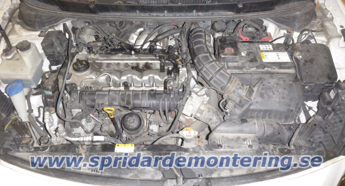 Injector removal from Hyundai
                i30 with 1.4 CRDi engine