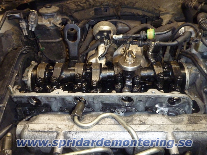 En skadad spridare tas ut ur Mazda 6 med 2,0
                CITD motor