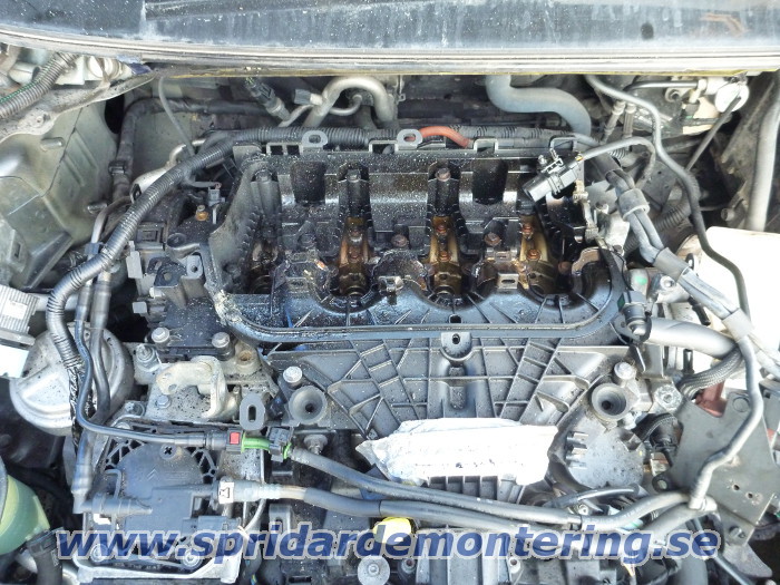 En skadad spridare tas ut ur Ford med 2,0 TDCI
                motor